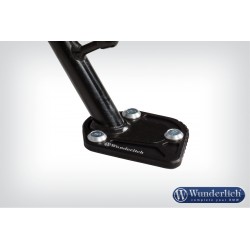 Extension De Béquille Latérale Pour Moto - Ajustable 20-23 Mm, Alliage Noir - Aide Au Déploiement, Compatible Yamaha, Honda